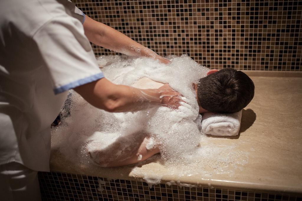 bain soufre