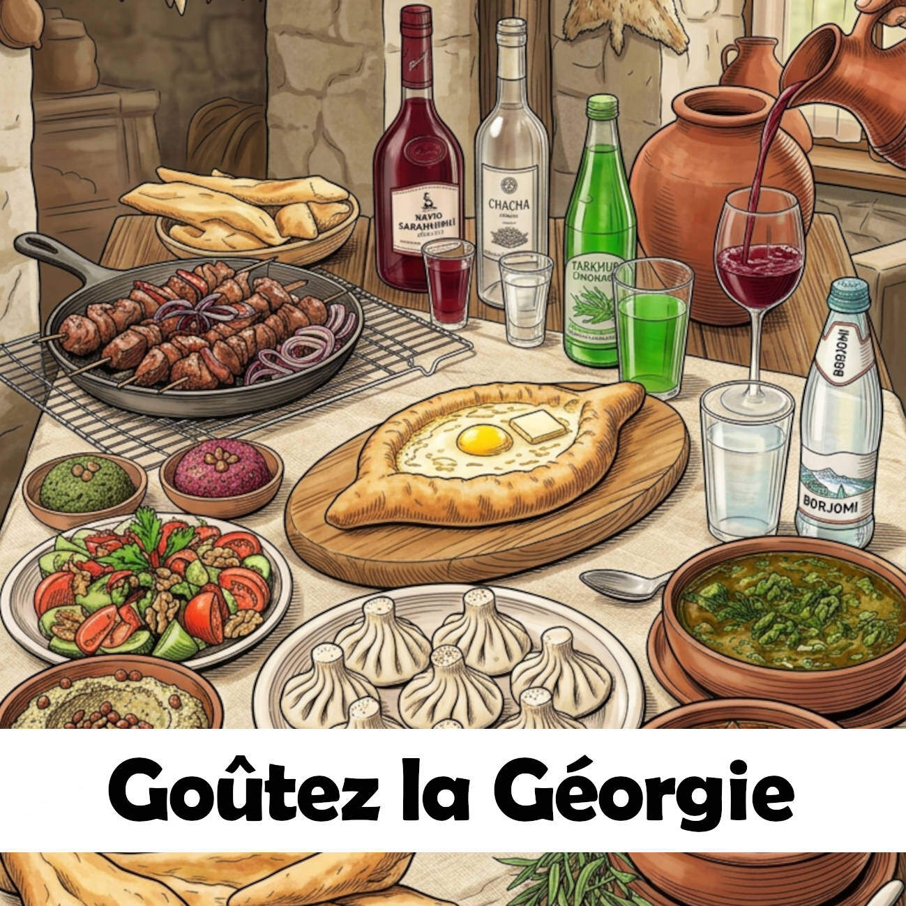 Livre de cuisine géorgienne