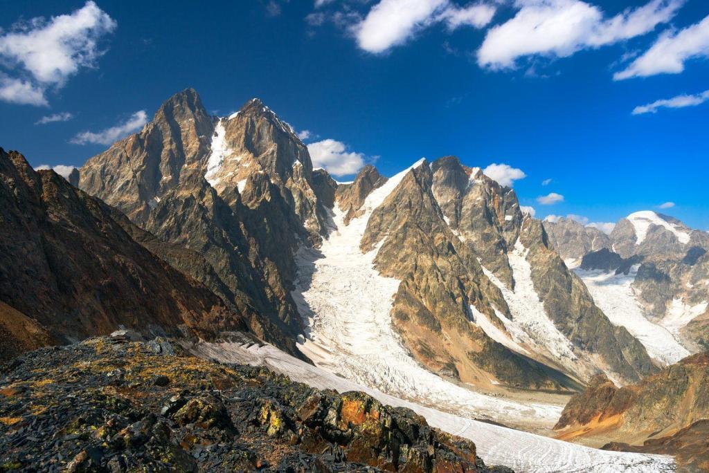 Randonnée du glacier d'Ushba