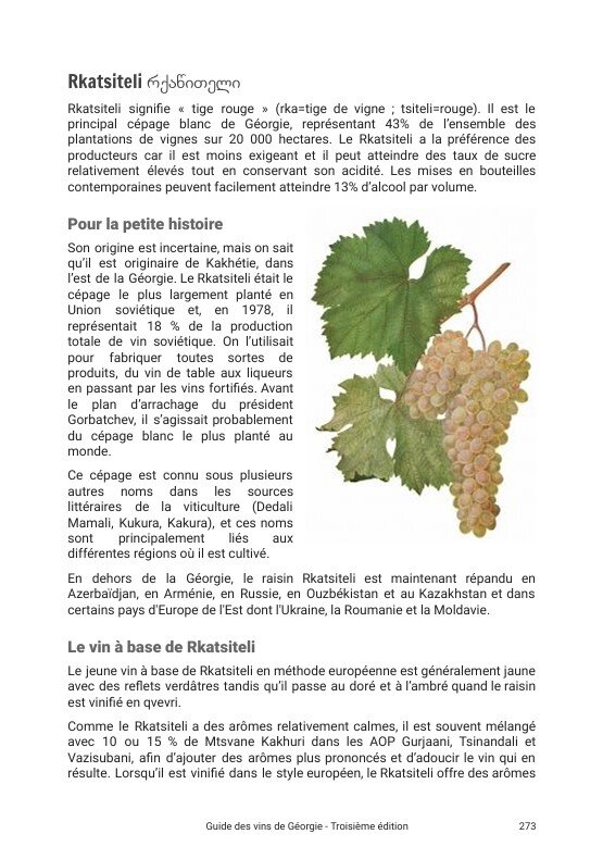 guide des vins de géorgie