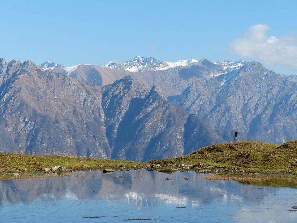 lac de Sakisto à Pankisi