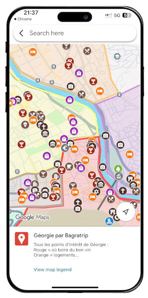carte-georgie-phone plan carte géorgie
