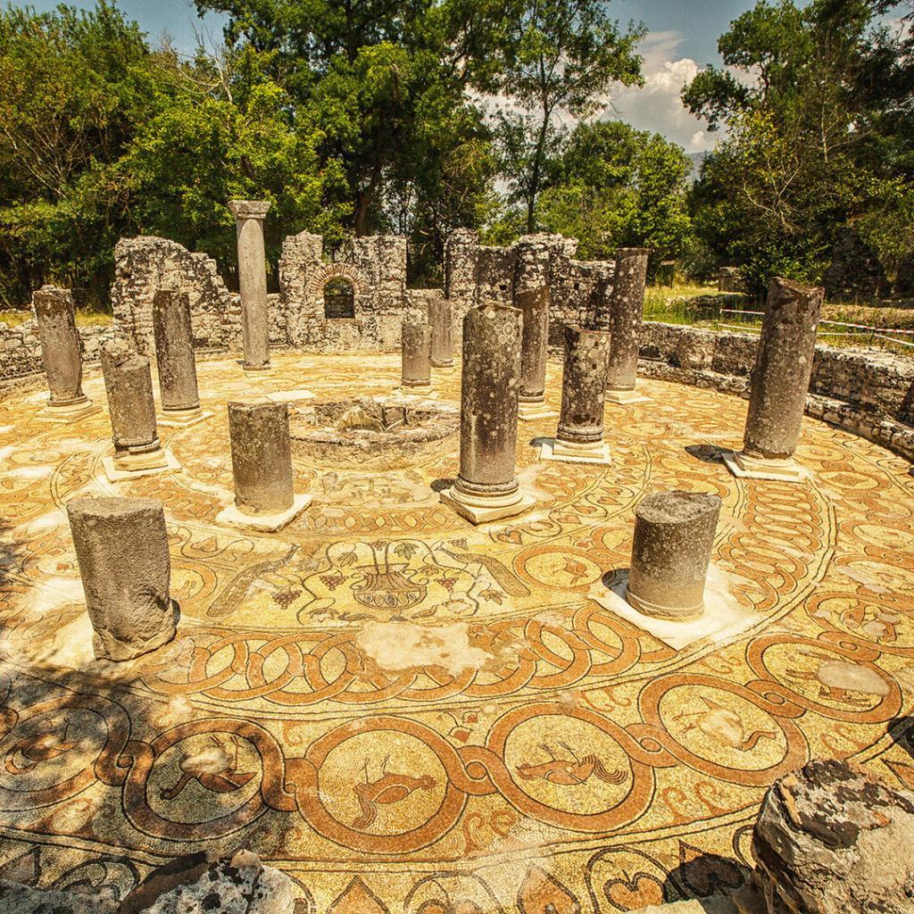Butrint Chapelle baptismale