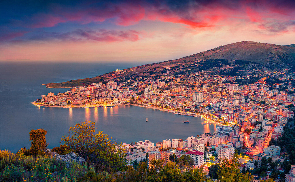 Saranda sunset