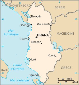 Albanie_carte