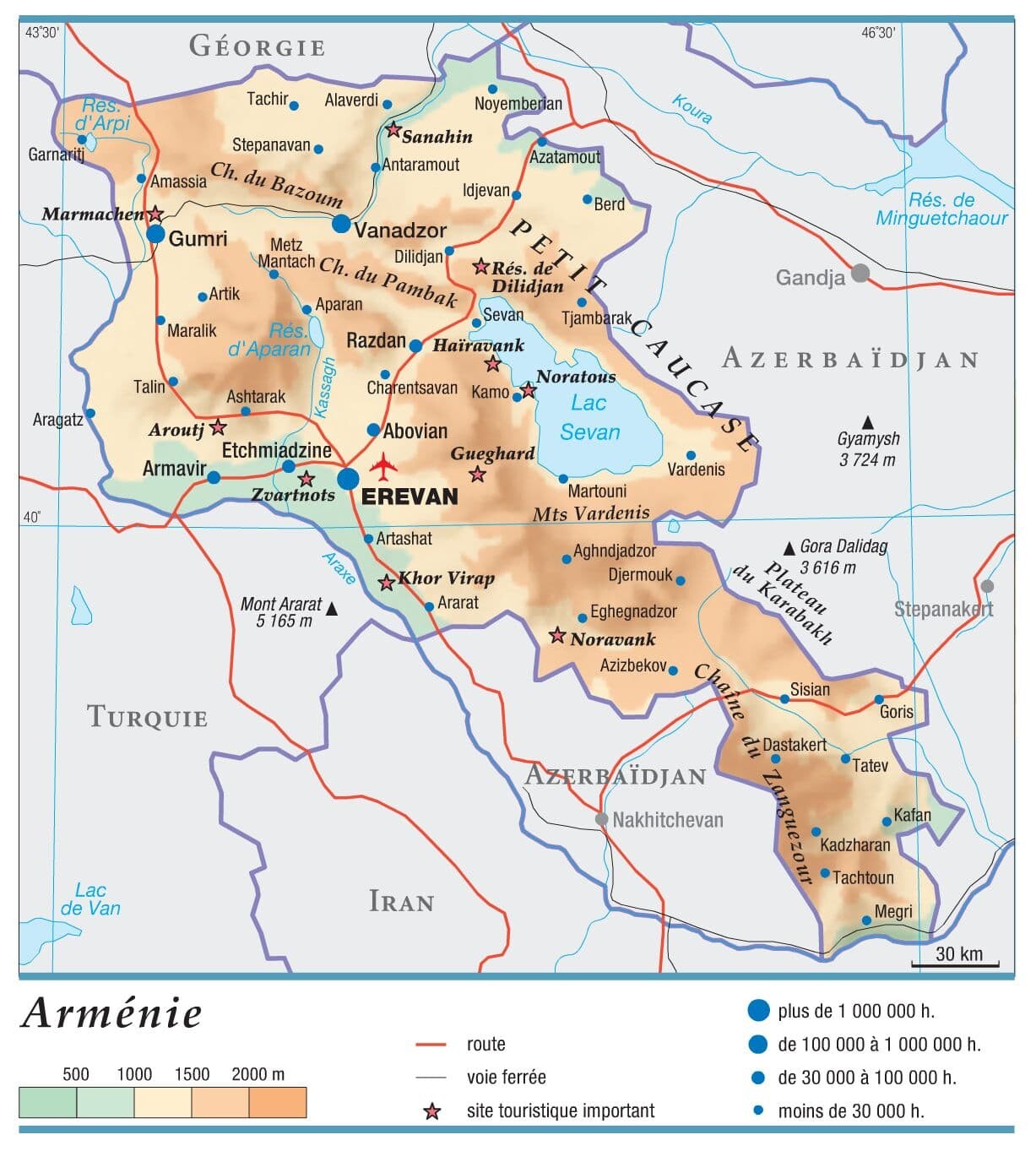 carte-arménie carte arménie